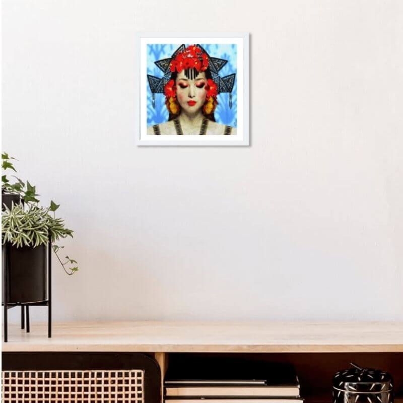 tableau contemporain figuratif